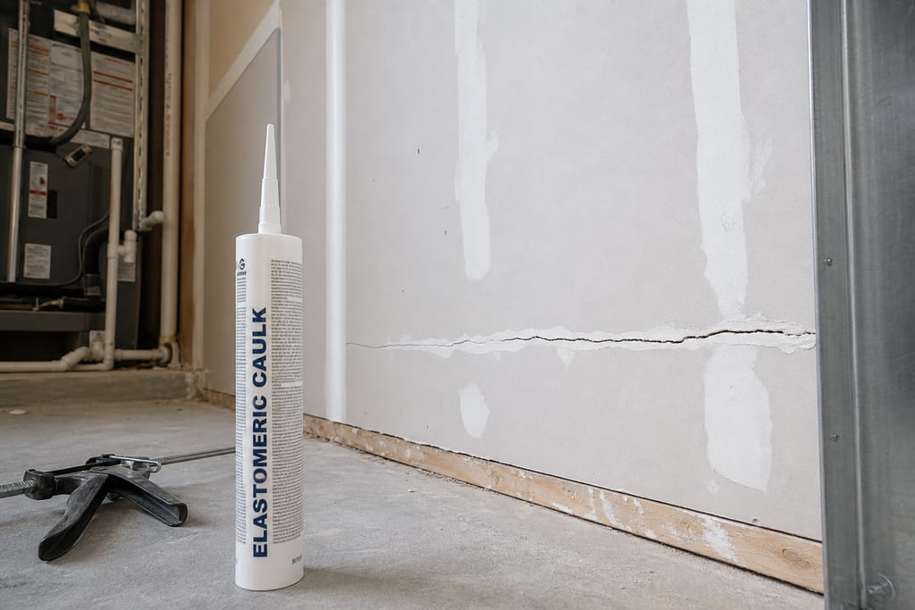 Elastomeric caulk photo